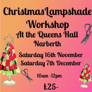 Christmas Lampshade-Making Workshop 2024