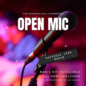  Open Mic Night - March 2025