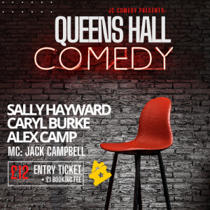 Queens Hall Comedy Club - September 2024 