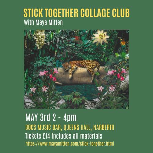 Stick Together Collage Club with Maya Mitten