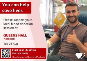 Welsh Blood Service - August Session